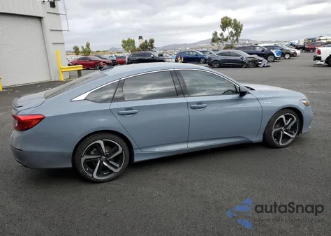 2022 Honda Accord Hybrid Sport from USA, damaged, VIN 1HGCV3F28NA047997